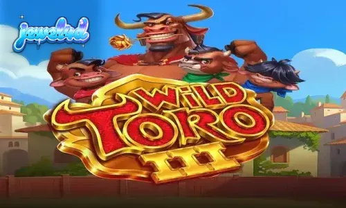 Tampilan visual slot Wild Toro 3 dengan latar belakang jalanan Spanyol yang ikonik